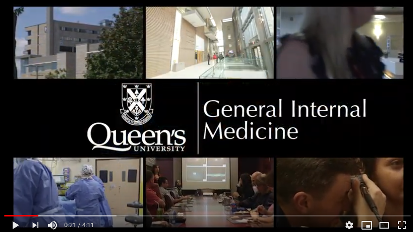 General Internal Medicine CaRMS Promotional Video